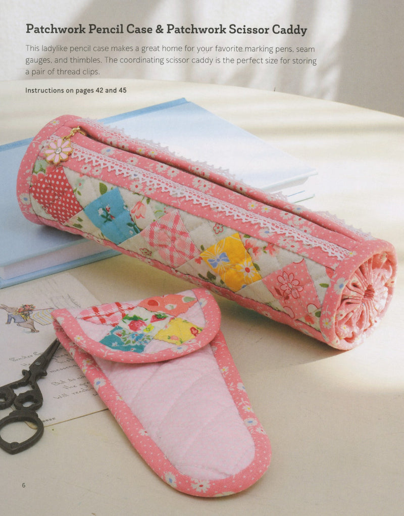 Happy Flower Quilts Book Zakka Workshop Close Up Picture ZW2255