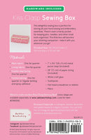 Kiss Clasp Sewing Box Pattern Zakka Worshop Back of Pattern ZW2583