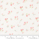 Abide 18792-11 Linen White Small Floral Dots by Brenda Riddle for Moda