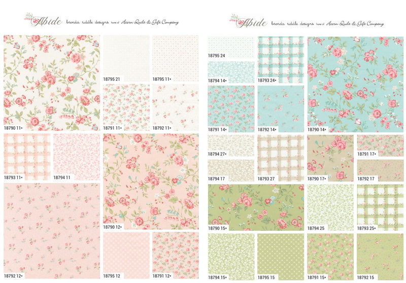 Abide Charm Pack 18790PP by Brenda Riddle for Moda