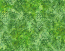 Abstraction Batik 83812-72 Crosshatch Citrus Green by Scott Flanagan of 4th & Main Designs for Banyan Batiks by Northcott