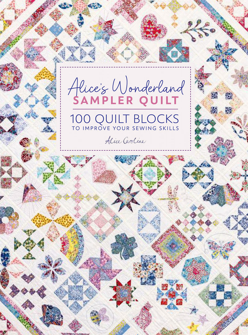 Alice's Wonderland Sampler Quilt front cover of book