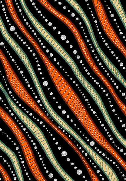 All Children Matter BA-00016M Black by Betty Albert-Licenz for International Textiles.