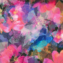 Artful Blooms 108" SRKDX-22687-301 Azalea by StudioRK for Robert Kaufman Fabrics.