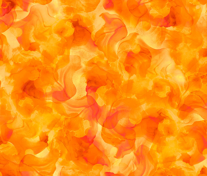 Aura 30198-O Orange by QT Fabrics