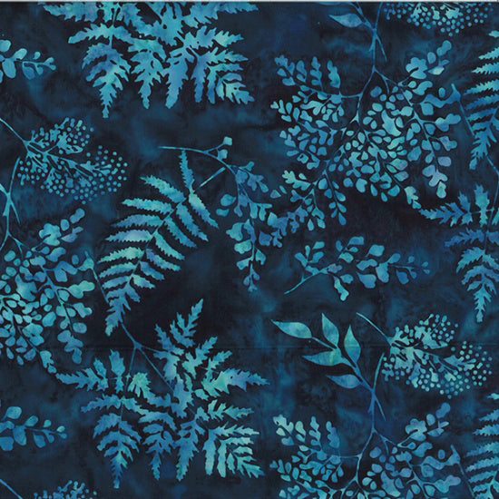 Aurora Batik V2529-230 Sapphire by Hoffman Fabrics