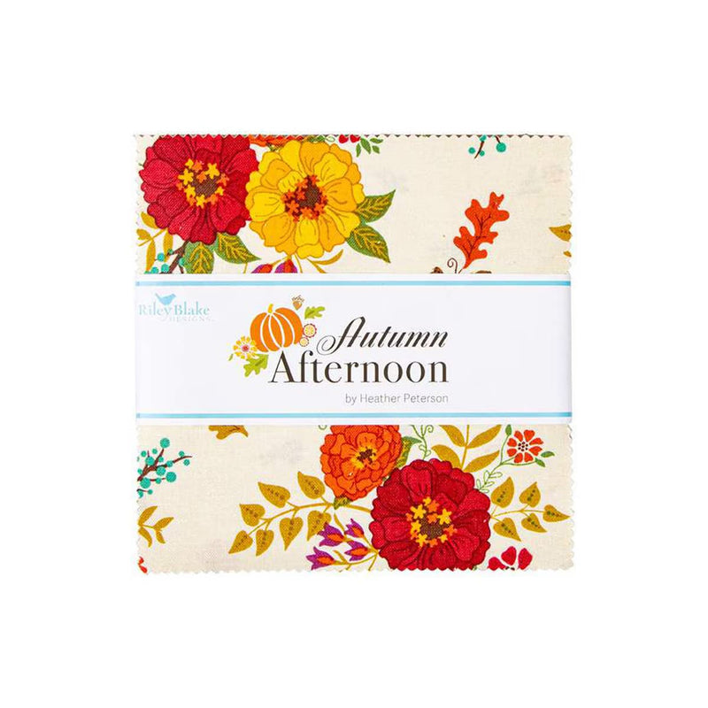 Autumn Afternoon 5" Stacker 5-14870-42 by Heather Peterson for Riley Blake Designs