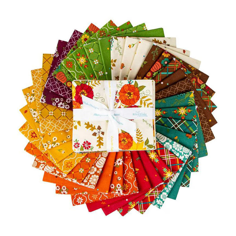 Autumn Afternoon Fat Quarter Bundle FQ-14870-34 by Heather Peterson for Riley Blake Designs