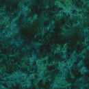Autumn Falls Batik 844-61 Turquoise by Hoffman Fabrics.