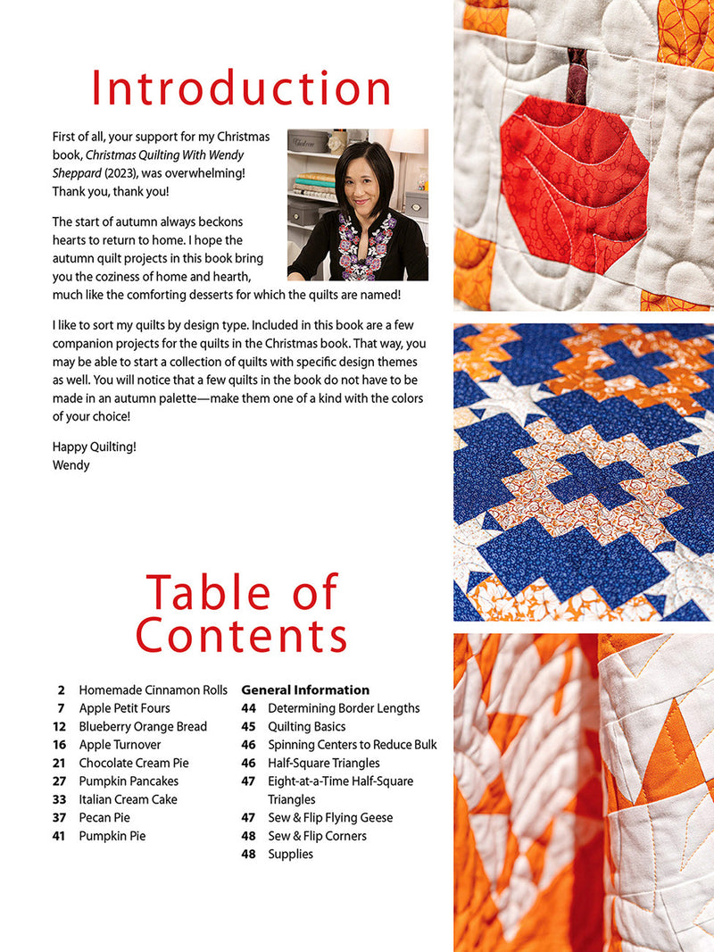 Autumn Quilting with Wendy Sheppard Contents 1415301