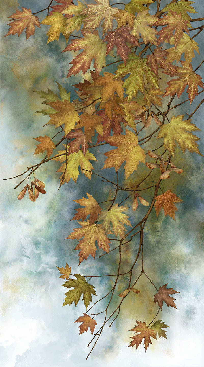 Autumn Splendor Panel DP26680-64 by Linda Ludovico for Northcott