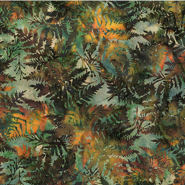 Autumn Trail Batik V2518-714 Fall by Hoffman Fabrics