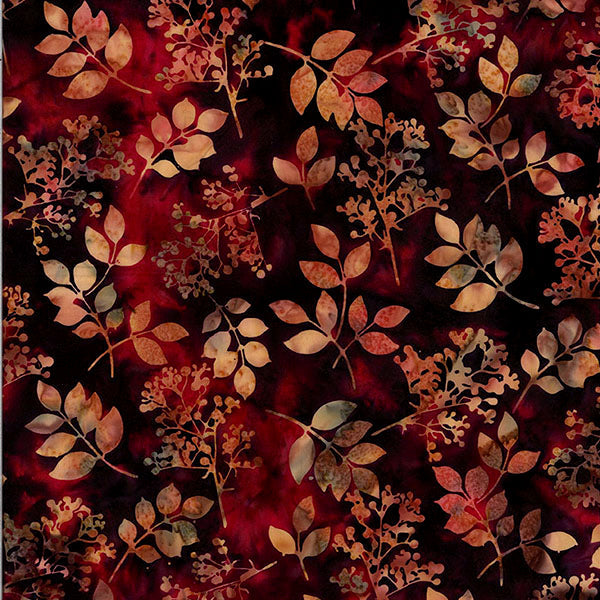 Autumn's Finest Batik T2431-116 Harvest by Hoffman Fabrics