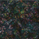 Autumn's Finest Batik T2431-216 Black Jade by Hoffman Fabrics