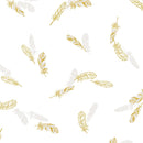 Autumnstone WELDM-23976-1 White by Vanessa Lillrose and Linda Fitch of Wishwell for Robert Kaufman Fabrics