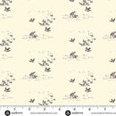 Ayla A-1727-L Flying Birds Grain by Max & Louise for Andover Fabrics