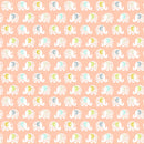 Baby Safari TP-2449-P Pink Elephants by Makower