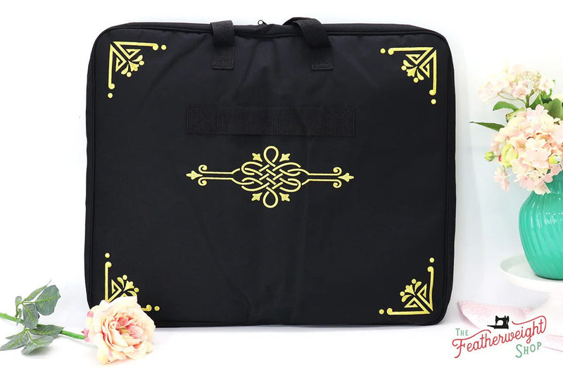 Bag for Featherweight Sew Steady Extension Table showing back of bag