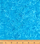 Bali Petal Play 9164-84 Petal Splash Turquoise by Benartex