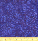 Bali Petal Play 9165-60 Motifs Violet by Benartex