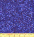 Bali Petal Play 9165-60 Motifs Violet by Benartex