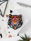 Bead Embroidery Decoration Kit - Tiger