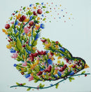 Bead Embroidery Kit - A Singing Bird