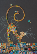 Bead Embroidery Kit - Kitty