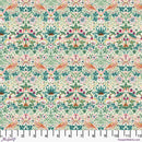Bedford Park PWWM002.MINERAL Mini Strawberry Thief by The Original Morris & Co. for FreeSpirit