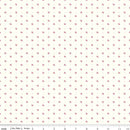 Bee Backgrounds C9711-TEAROSE Clover by Lori Holt for Riley Blake Designs