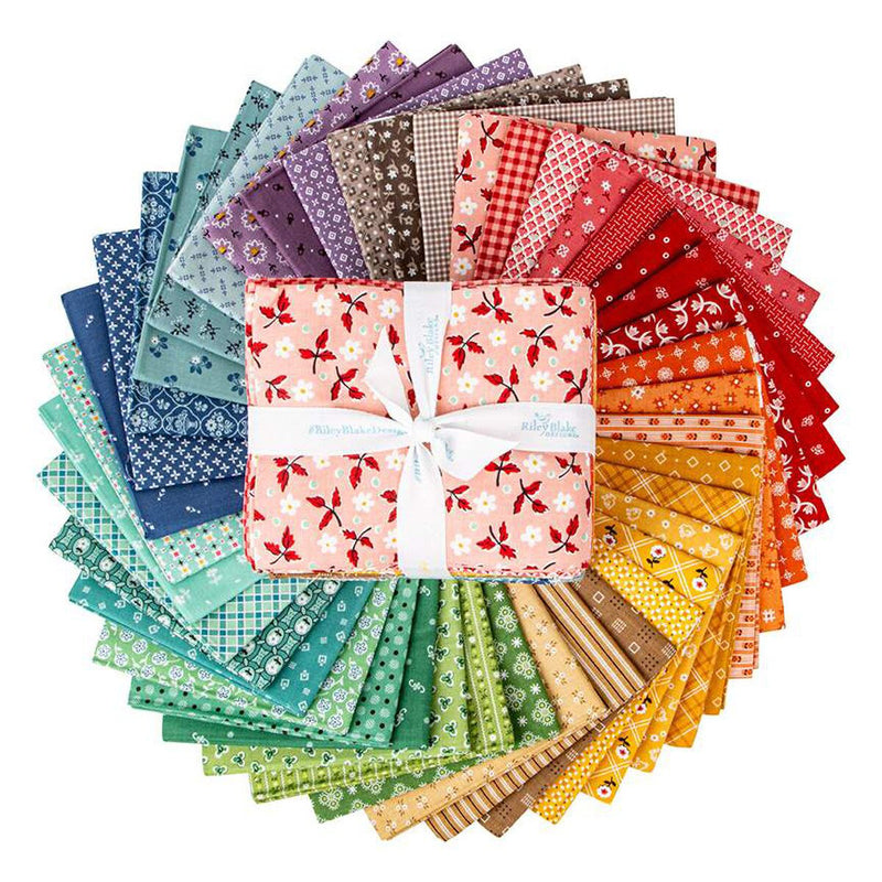 Bee Bundle Limited Edition Colors Fat Quarter Bundle FQ-15570-42 by Lori Holt for Riley Blake Designs