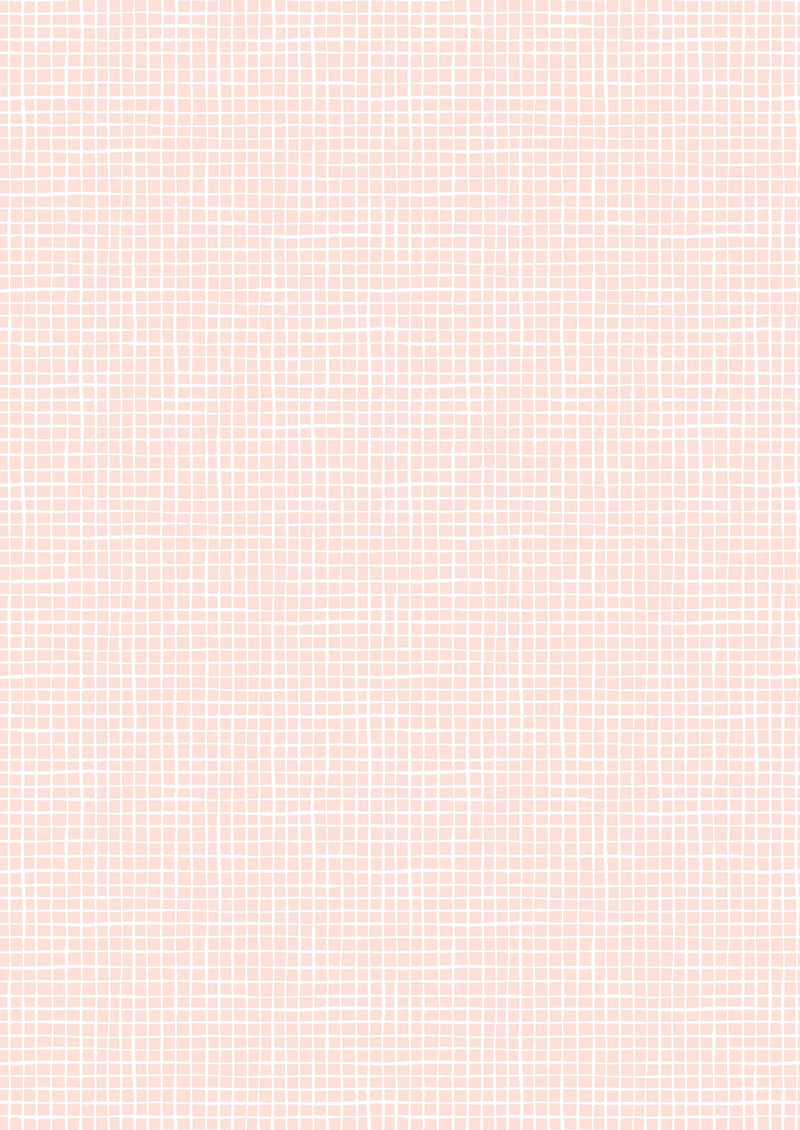 Bella Bunny & Bear A646.1 Pink check by Lewis & Irene