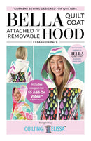 Bella Quilt Coat Hood Expansion Pack designed by Quilting Elissa.