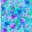 Bellagio FLORA-CD3583 GREEN Floral Field by Chong-a Hwang for Timeless Treasures.