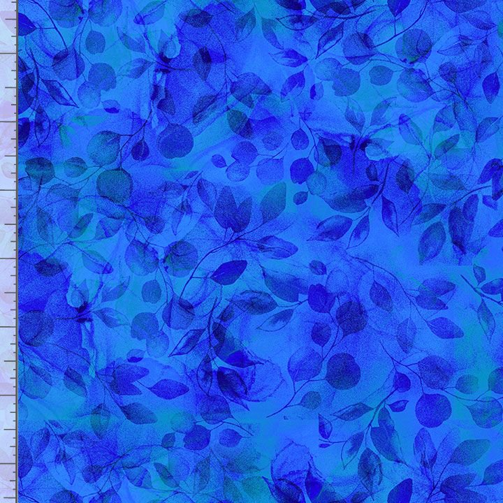 Bellagio FLORA-CD3586 ROYAL Leaves by Chong-a Hwang for Timeless Treasures.