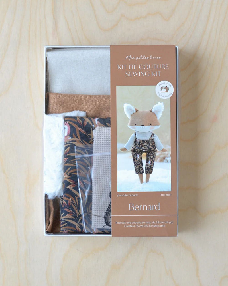 Boxed kit of Bernard Fox Doll 