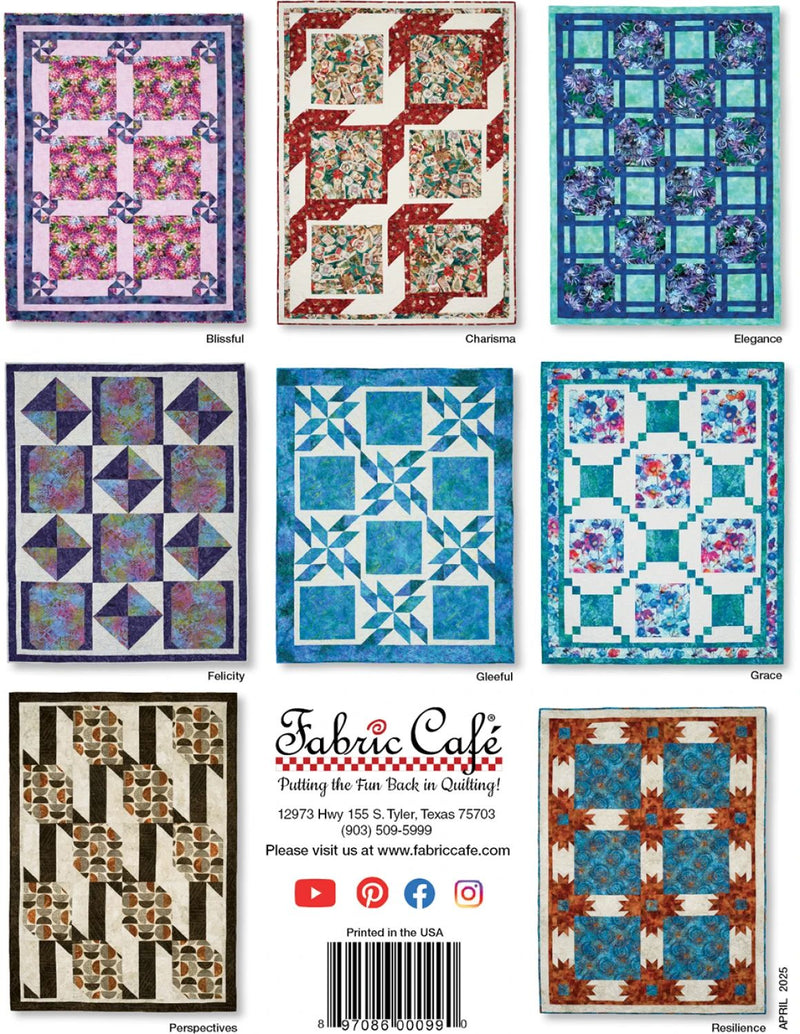 Big Block 3-Yard Quilts back book cover.