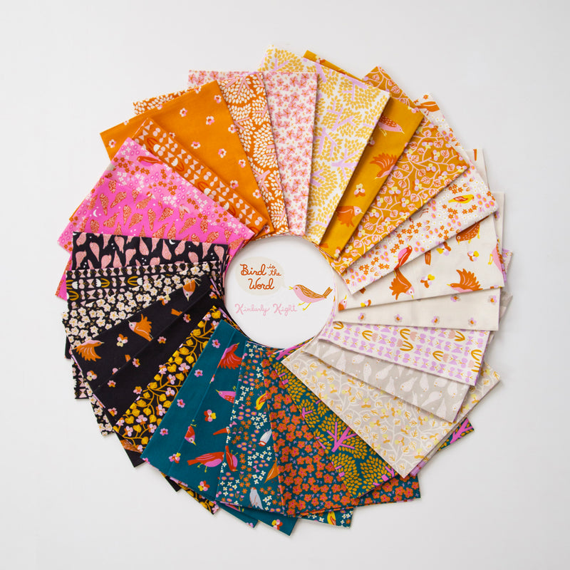 Bird is the Word Layer Cake RS3076LC by Kimberly Kight of Ruby Star Society for Moda