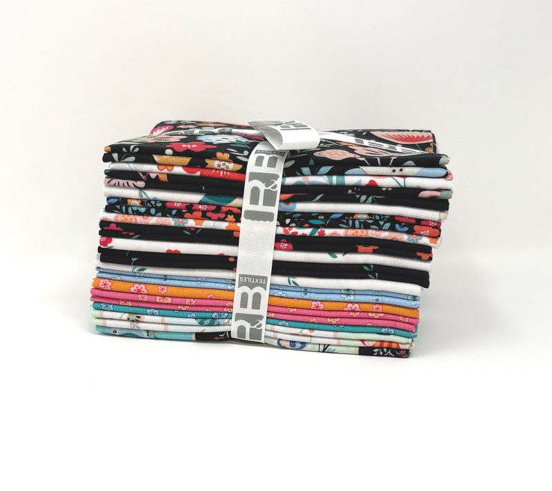 Birdsong Fat Quarter Bundle BSONFQ by Geeranjali Behera for P&B Textiles