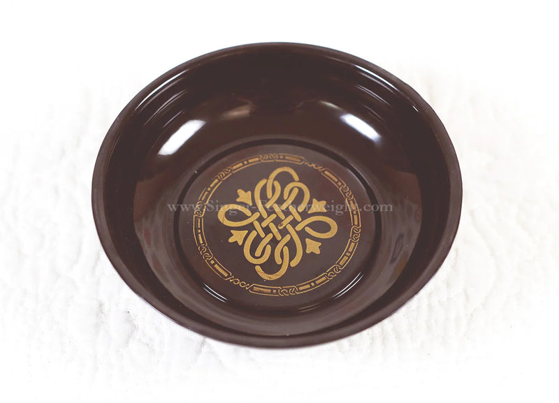 Magnetic Dish for Pins & Maintenance, BLACK & GOLD Featherweight Style ACC-MPD-BGD