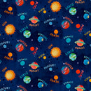 Blast Off! 2796-77 Navy Planets by Courtney Morgenstern for Blank