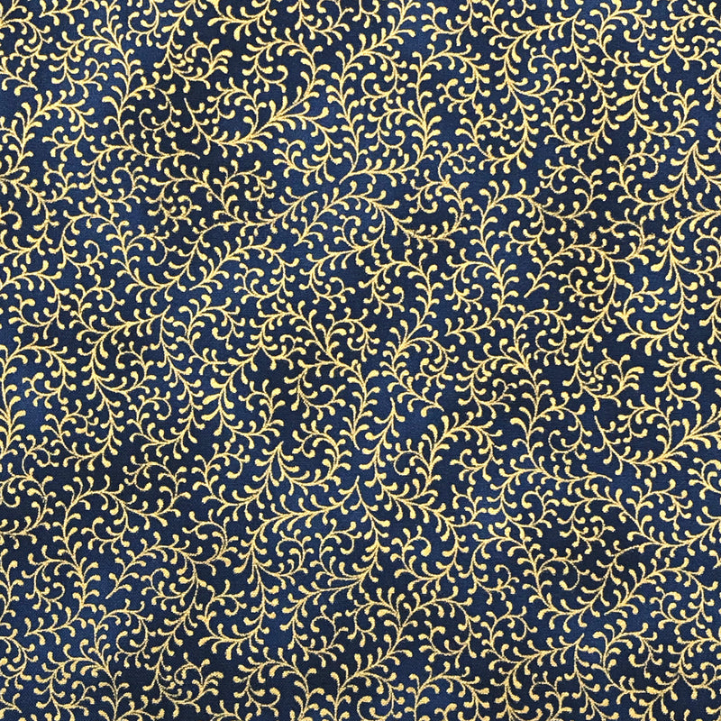 Blenders J9216-18G Royal/Gold by Hoffman Fabrics