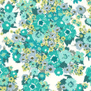 Bloomcore BLC31109 Wild Flora Lagoon by AGF Studio for Art Gallery Fabrics