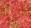 Blossom Batik 83490-24 Red Multi Main Flower by Banyan Batiks Studio for Banyan Batiks by Northcott