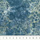 Blossom Batik 83490-44 Denim Main Flower by Banyan Batiks Studio for Banyan Batiks by Northcott