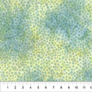 Blossom Batik 83491-41 Blue Green Multi Scatter Flower by Banyan Batiks Studio for Banyan Batiks by Northcott