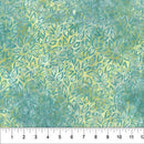 Blossom Batik 83492-41 Blue Green Multi Leaves by Banyan Batiks Studio for Banyan Batiks by Northcott