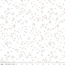 Blossom On White C730-SANTACLAUS by Christopher Thompson for Riley Blake Designs