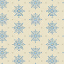 Blue Escape A-356-BN Sand Crystal by Edyta Sitar for Andover Fabrics