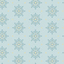 Blue Escape A-356-LT Blizzard Crystal by Edyta Sitar for Andover Fabrics